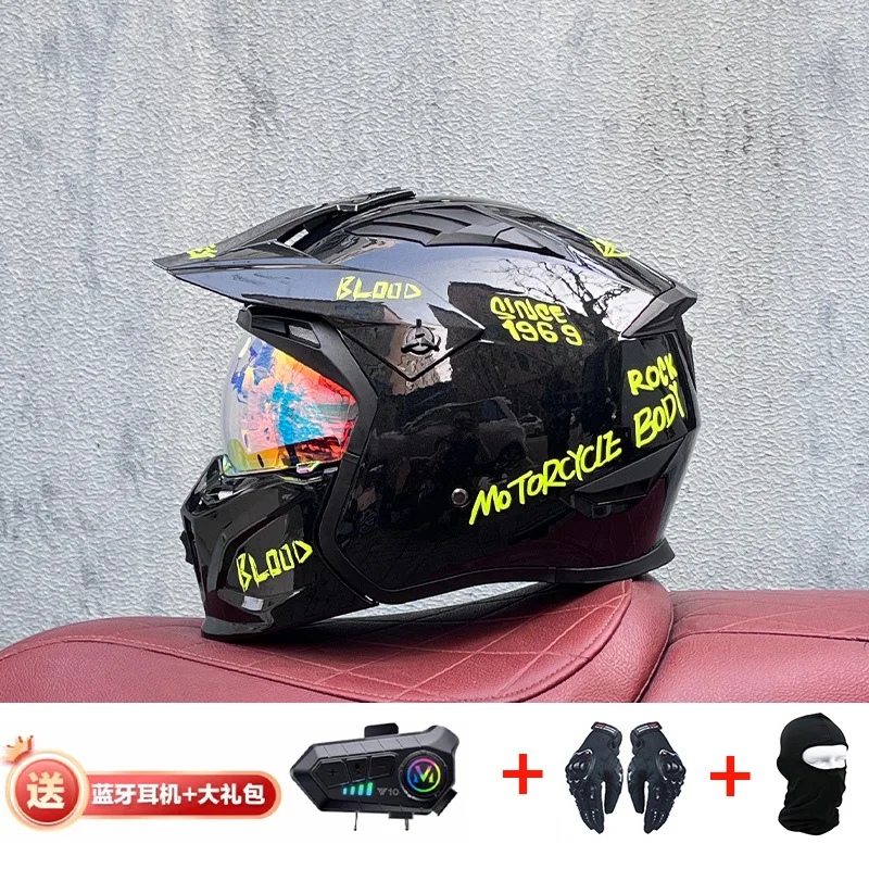 Orz Bluetooth Helmet Off Road  - Full Face Motorcycle Helmet With Bluetooth review and price