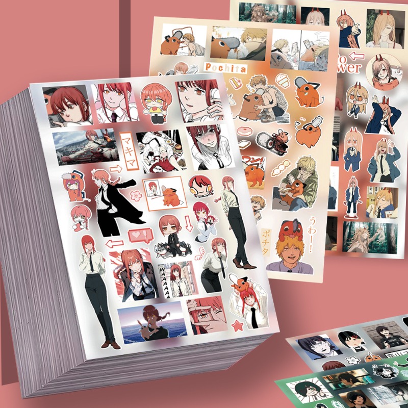 Chainsaw Man 8pcs Sticker High - Atv Parts review and price