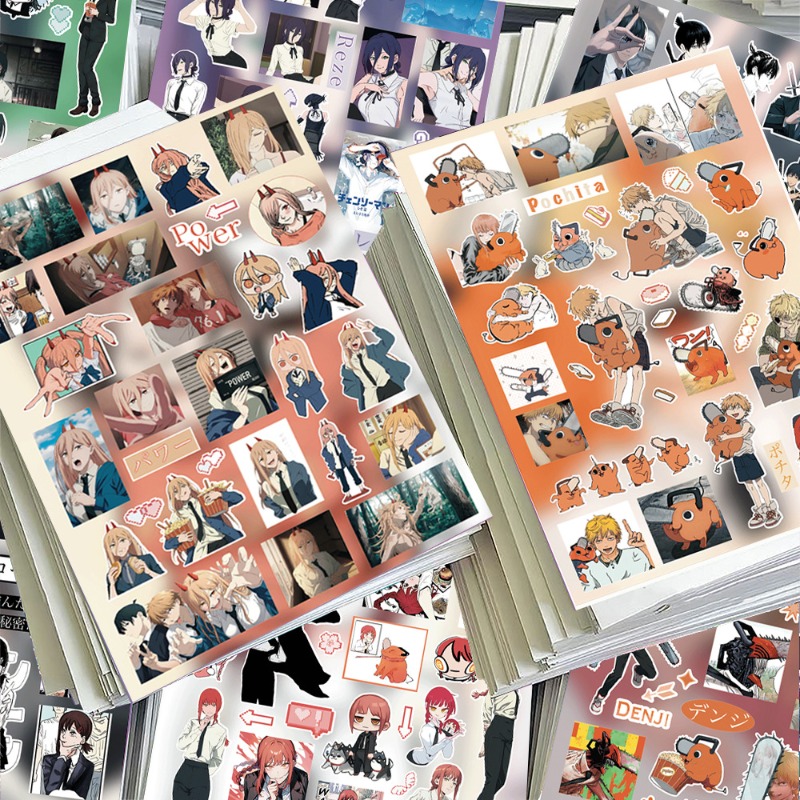 Chainsaw Man 8pcs Sticker High - Atv Parts review and price